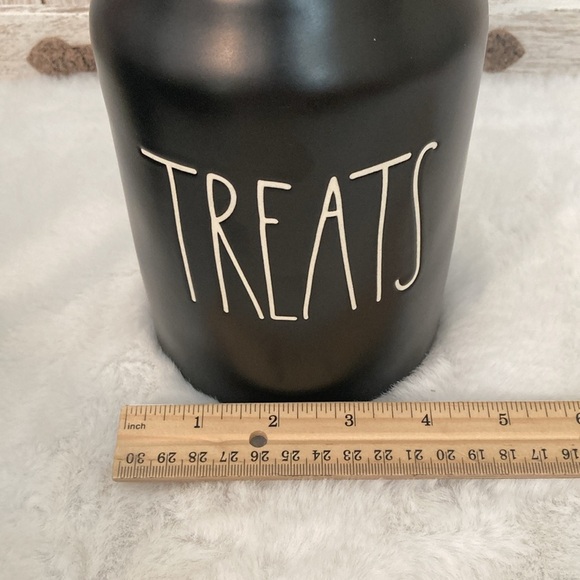 Rae Dunn 2019 Treats Canister in Black - Picture 7 of 7